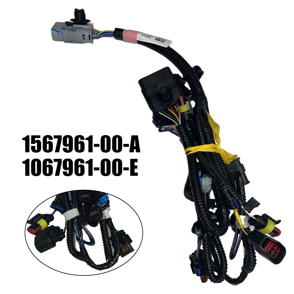 1pcs Car Practical Wiring Harness Car Support Easy Installation Fan Harness Front 1567961-00-A 1067961-00-E
1pcs Car Practical Wiring Harness Car Support Easy Installation Fan Harness Front 1567961-00-A 1067961-00-E