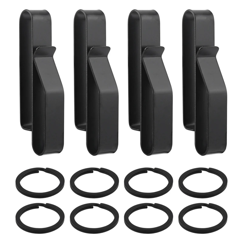 4Pcs Stainless Steel Belt Hook Carabiner Kit Car Keychain Belt Hanger Bottle Hook Hook Camp Water Holder Outdoor EDC Tool Kit
4Pcs Stainless Steel Belt Hook Carabiner Kit Car Keychain Belt Hanger Bottle Hook Hook Camp Water Holder Outdoor EDC Tool Kit