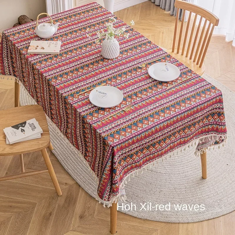Ethnic Style Tablecloth, Bohemian Tablecloth, Ins Camping Mat, Waterproof and Oil Resistant Cotton Linen Printed Tea Table Cloth
Ethnic Style Tablecloth, Bohemian Tablecloth, Ins Camping Mat, Waterproof and Oil Resistant Cotton Linen Printed Tea Table Cloth