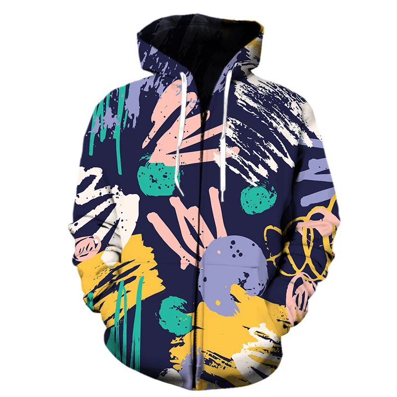 Fashion zipper Hoodies graffiti art painting 3D Printed Men Sweatshirts Casual Kids Hip Hop Streetwear Pullover Long Sleeve Tops
Fashion zipper Hoodies graffiti art painting 3D Printed Men Sweatshirts Casual Kids Hip Hop Streetwear Pullover Long Sleeve Tops