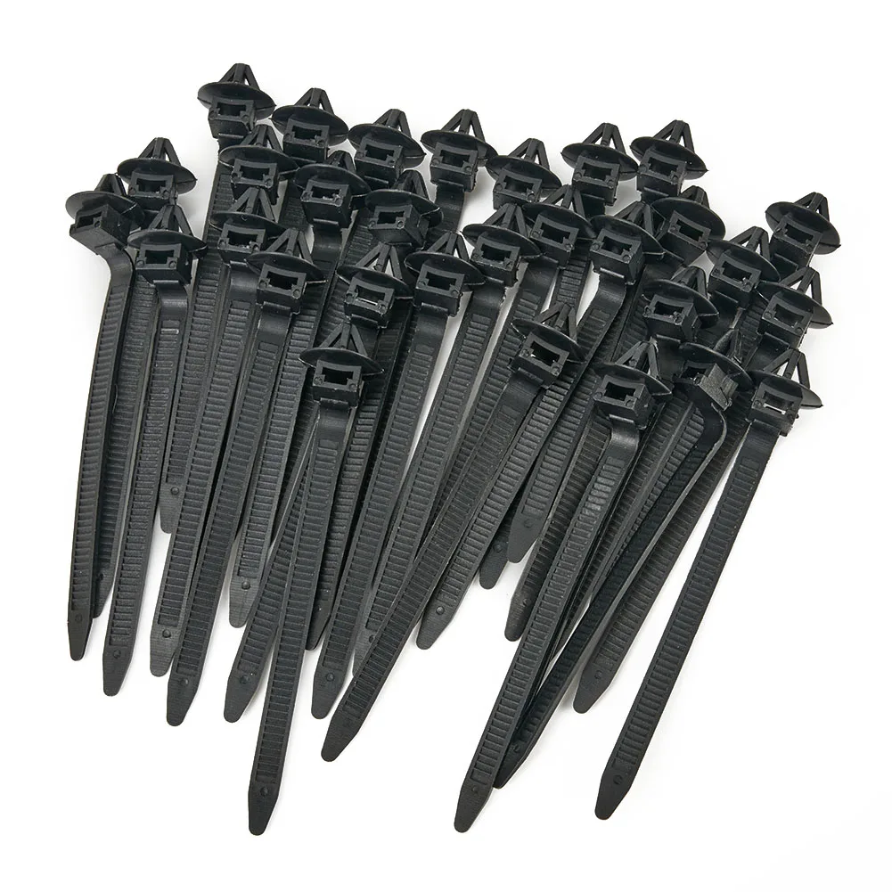 50Pcs Car Nylon Tie Wrap Cable Fixed Fasteners Clips Set Black Cable Fastening Zip-Strap For All Cars 92mmx5mm Auto Fastener
50Pcs Car Nylon Tie Wrap Cable Fixed Fasteners Clips Set Black Cable Fastening Zip-Strap For All Cars 92mmx5mm Auto Fastener