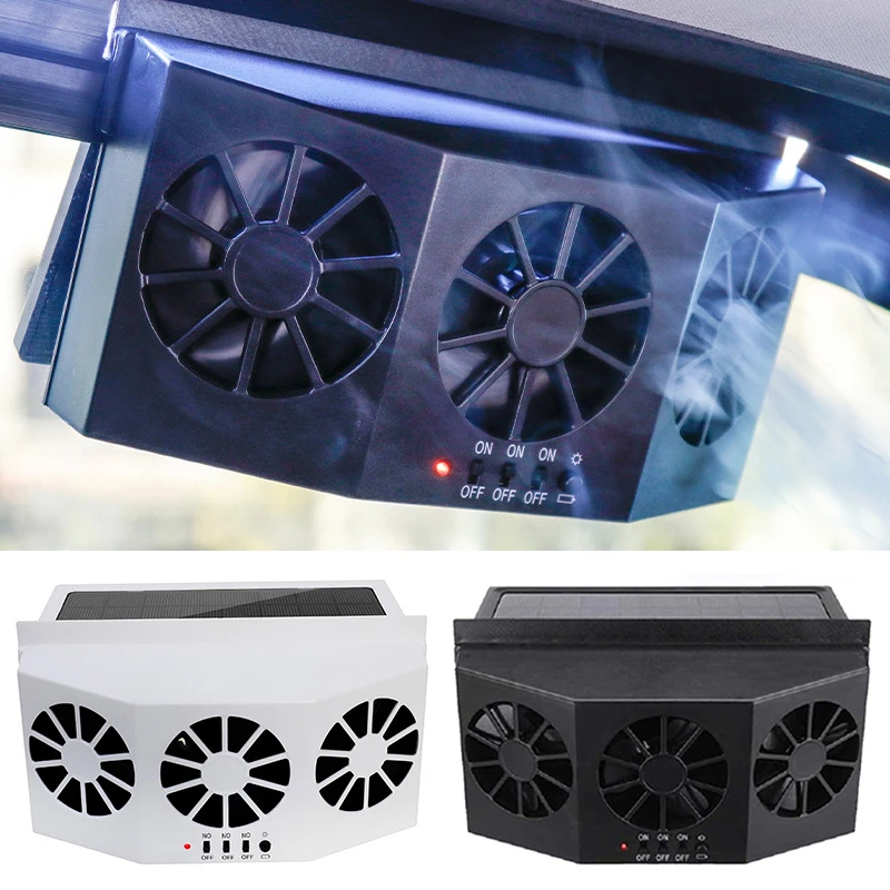Car Cooling System Solar Panel Car Window Cooler Fan Auto Air Vent Ventilation Fan Solar Radiator 3 Fans For Camper RV Caravan
Car Cooling System Solar Panel Car Window Cooler Fan Auto Air Vent Ventilation Fan Solar Radiator 3 Fans For Camper RV Caravan