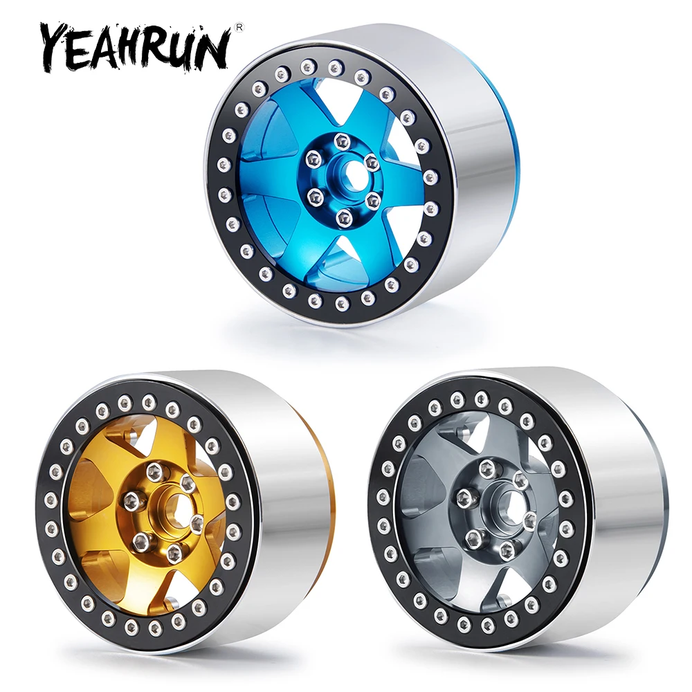 YEAHRUN 4Pcs 35mm 2.2 inch CNC Aluminum Alloy Beadlock Wheel Rims Hub for Axial SCX10 II 90046 TRX-4 Wraith 1/10 RC Crawler Car
YEAHRUN 4Pcs 35mm 2.2 inch CNC Aluminum Alloy Beadlock Wheel Rims Hub for Axial SCX10 II 90046 TRX-4 Wraith 1/10 RC Crawler Car