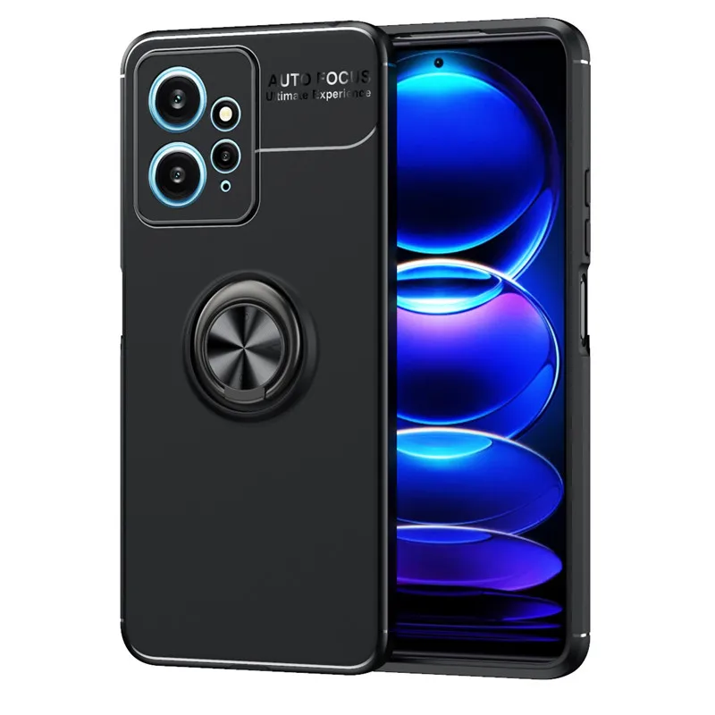 For Redmi Note 12 4G Case Redmi Note 12 Cover Silicone Metal Ring Stand Shockproof bumper For Redmi Note 12 4G Fundas 6.1 inch
For Redmi Note 12 4G Case Redmi Note 12 Cover Silicone Metal Ring Stand Shockproof bumper For Redmi Note 12 4G Fundas 6.1 inch