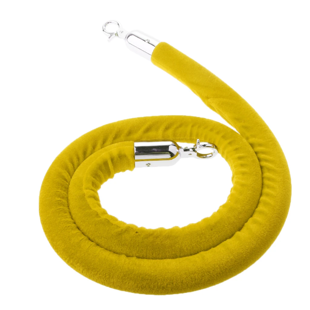 Crowd Control Rope Barrier Rope 60 Inches Red/yellow/green/ Black/blue Velvet Cord Point Of Sale Money Handling
Crowd Control Rope Barrier Rope 60 Inches Red/yellow/green/ Black/blue Velvet Cord Point Of Sale Money Handling