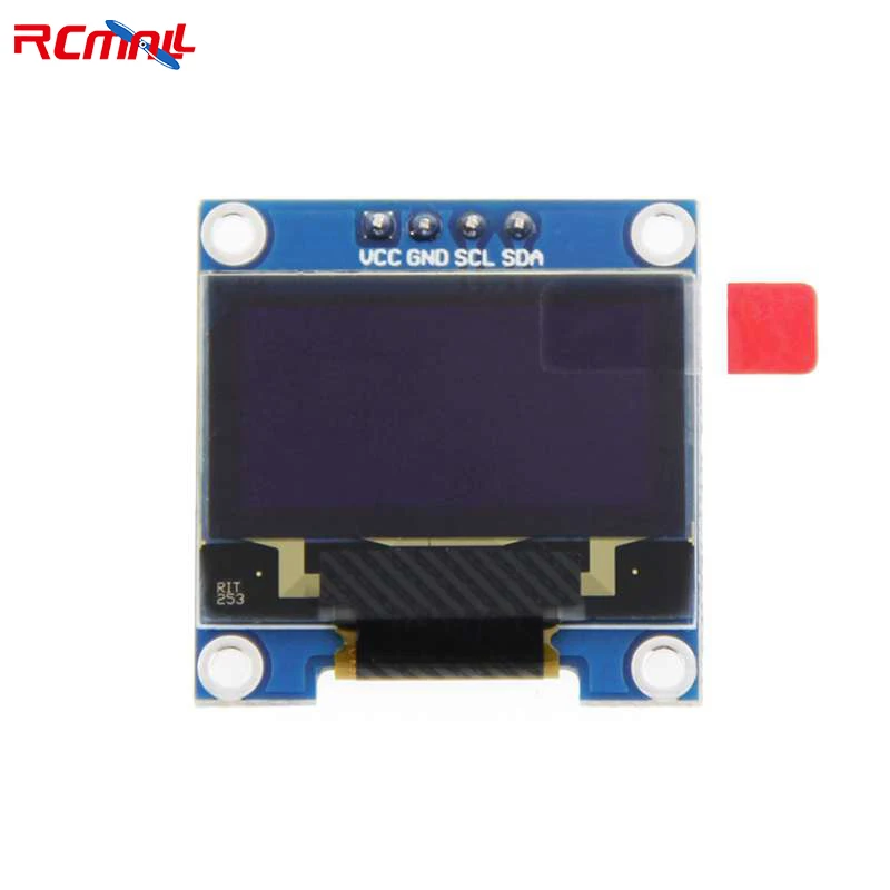 

0.96 Inch OLED Display Module IIC I2C Serial Port 128x64 LCD Screen Blue/White/Yellow&Blue for Arduino STM32 Raspberry Pi 51