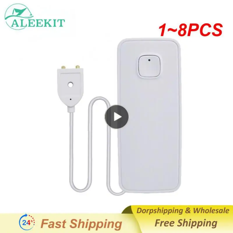 1~8PCS 80db Alarm Water Immersion Detector Water Leakage Sensor Tuya Smart Safety Guard Wifi Wireless Flood Leak Alarm
1~8PCS 80db Alarm Water Immersion Detector Water Leakage Sensor Tuya Smart Safety Guard Wifi Wireless Flood Leak Alarm