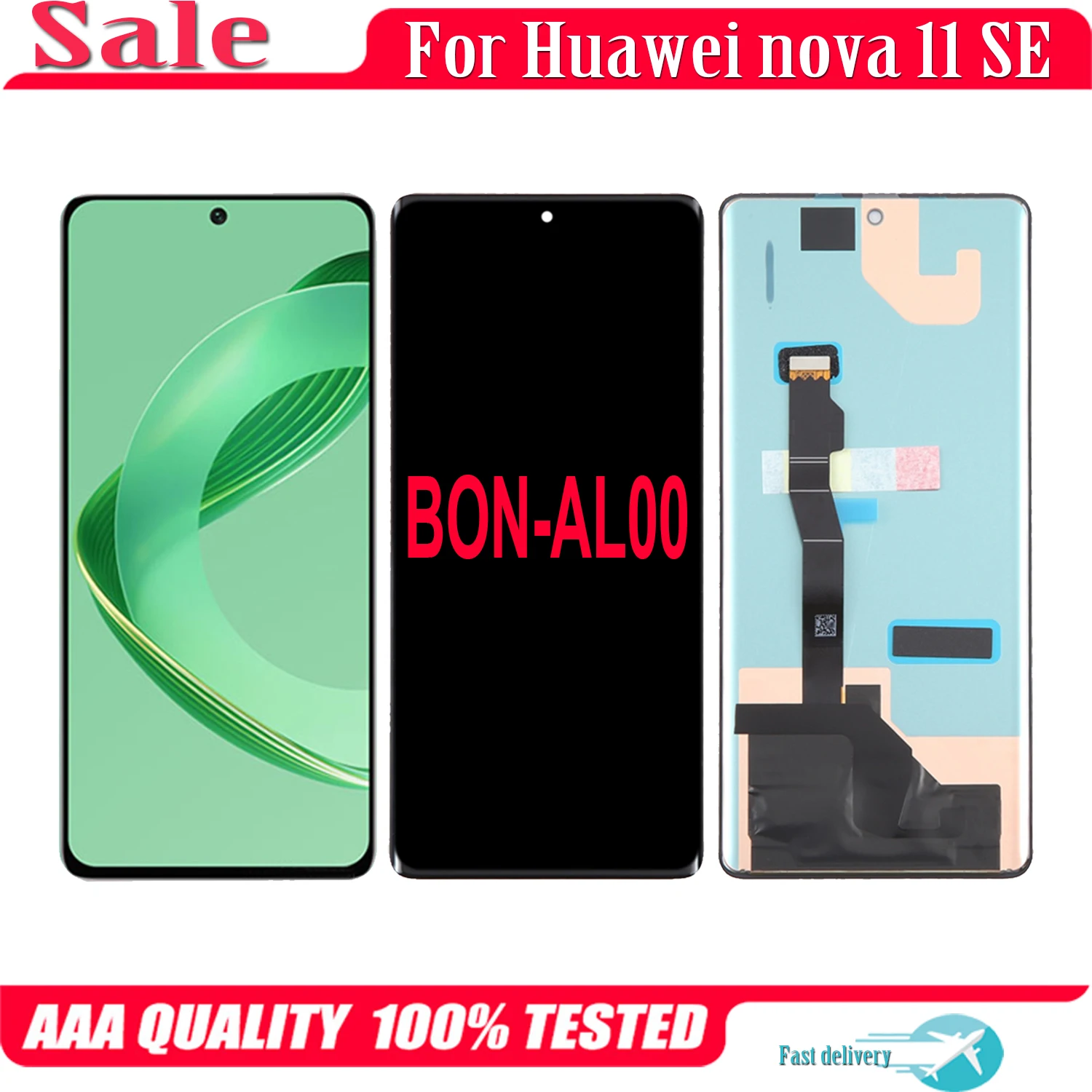 Для Huawei Nova 11 SE BON-AL00 ЖК-дисплей сенсорный экран дигитайзер в сборе для Huawei Nova11 SE LCD
Для Huawei Nova 11 SE BON-AL00 ЖК-дисплей сенсорный экран дигитайзер в сборе для Huawei Nova11 SE LCD