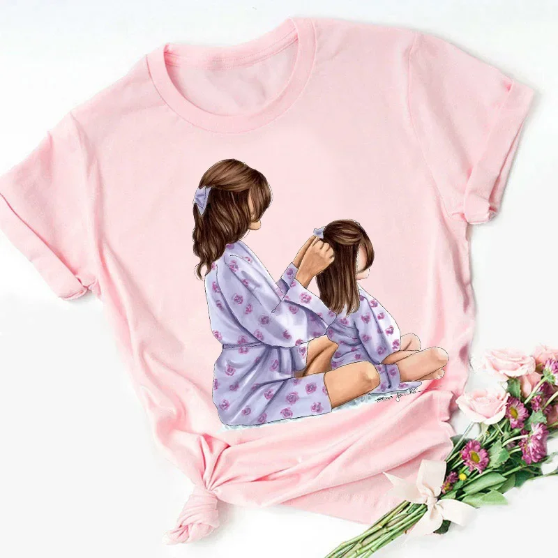 Super mama Mother pink short sleeve T shirt mother holiday bottom shirt Europe and the United States women's wear oversized
Super mama Mother pink short sleeve T shirt mother holiday bottom shirt Europe and the United States women's wear oversized