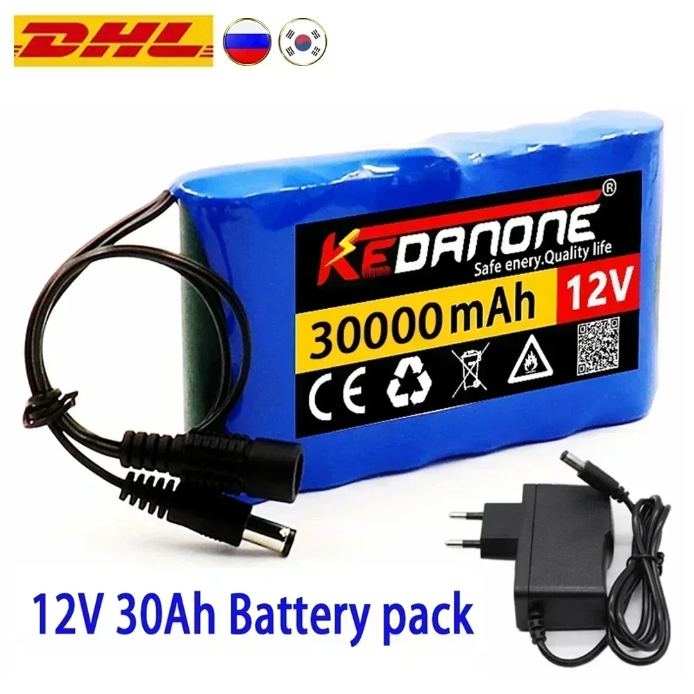 NEW Portable Super 12V 30000mah Battery Rechargeable Lithium Ion Battery Pack Capacity DC 12.6v 30Ah CCTV Cam Monitor + Charger
NEW Portable Super 12V 30000mah Battery Rechargeable Lithium Ion Battery Pack Capacity DC 12.6v 30Ah CCTV Cam Monitor + Charger