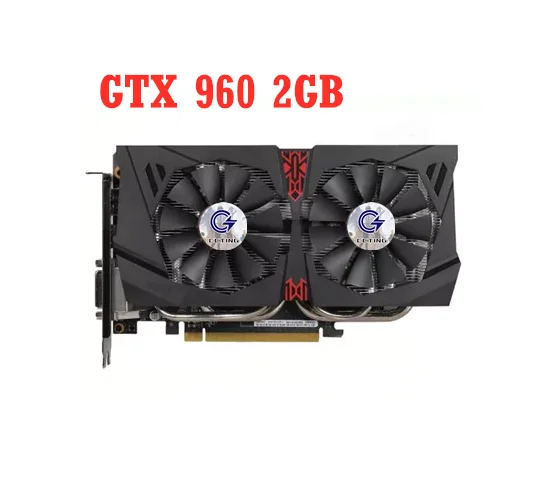 

C CCTING Video Card GTX 960 2GB 128Bit GDDR5 Graphics Cards for nVIDIA VGA Cards Geforce GTX960 HDMI GTX 750 Ti 1060 Used ASUS