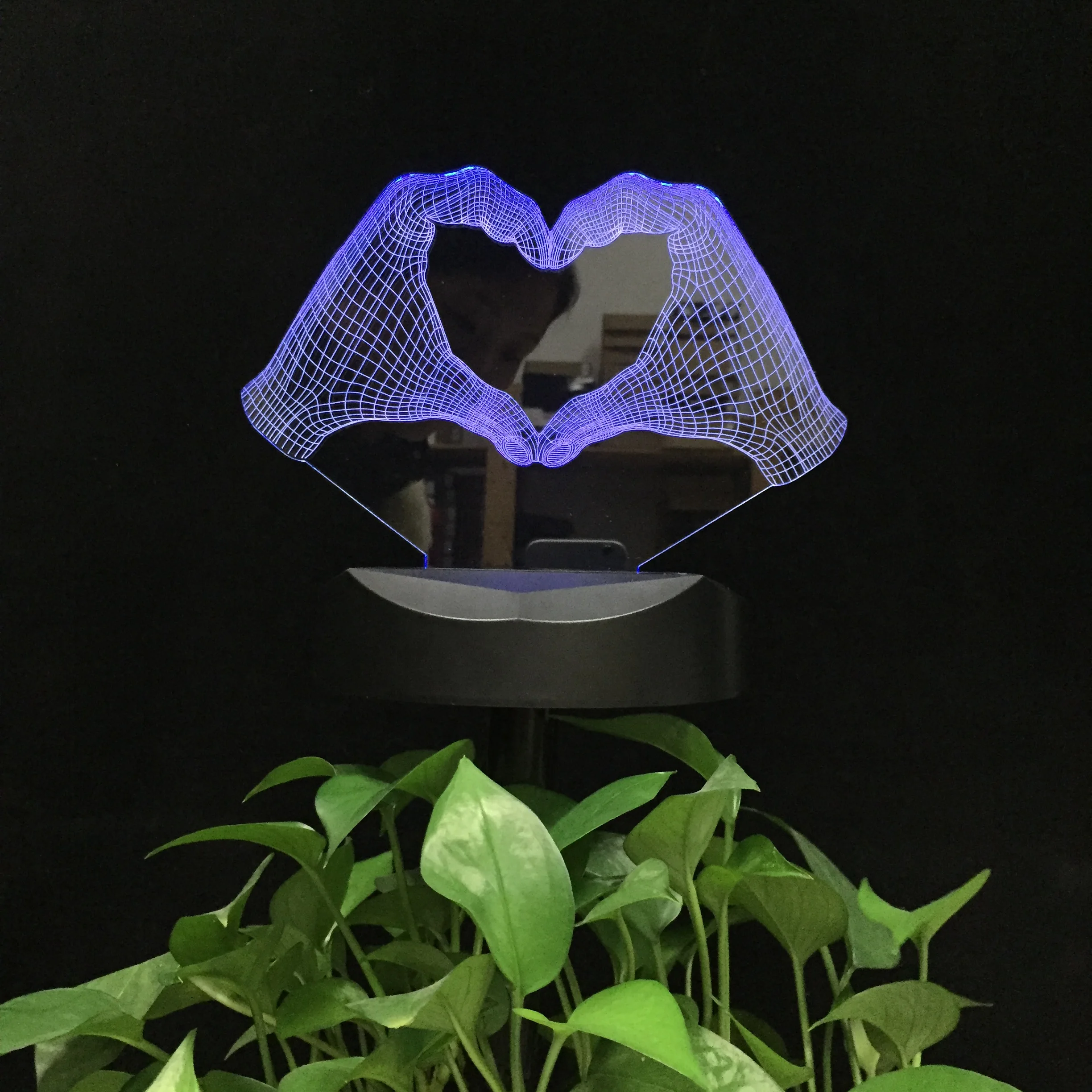 Heart Cross Figure Shape Landscape Lighting Colors 3d LED Table Night Light Outdoor Solar Power Night Lamp for Yard Garden
Heart Cross Figure Shape Landscape Lighting Colors 3d LED Table Night Light Outdoor Solar Power Night Lamp for Yard Garden