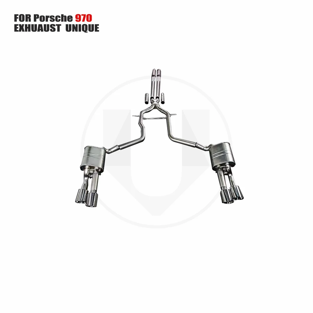 UNIQUE Stainless Steel Exhaust System Performance Catback is Suitable for Porsche 970 970.2 Panamera 3.6 4.8 Car Muffler
UNIQUE Stainless Steel Exhaust System Performance Catback is Suitable for Porsche 970 970.2 Panamera 3.6 4.8 Car Muffler