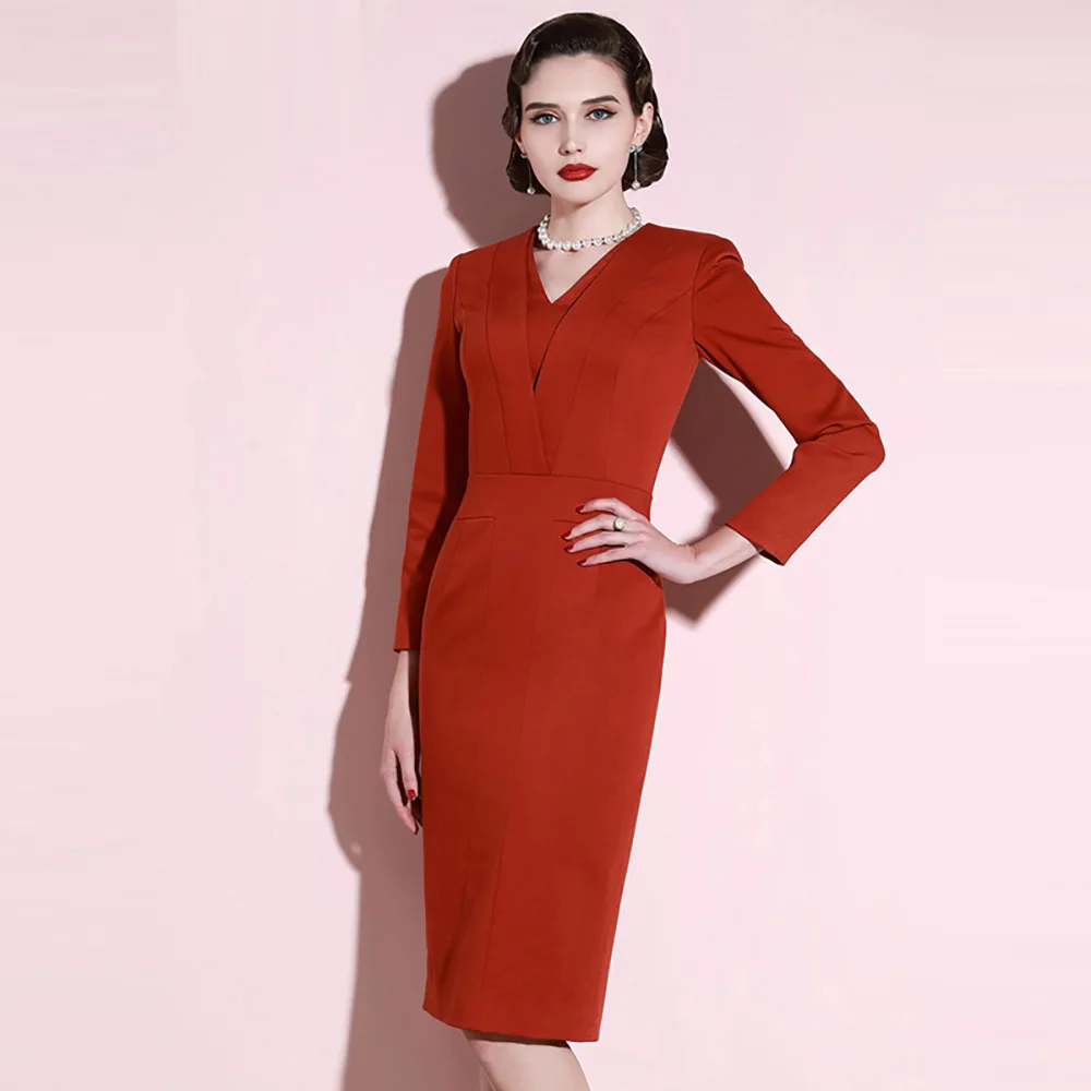 Designer Original High End Waist Collection Show Slim Fit Professional Dress Temperament New Ol Girl
Designer Original High End Waist Collection Show Slim Fit Professional Dress Temperament New Ol Girl