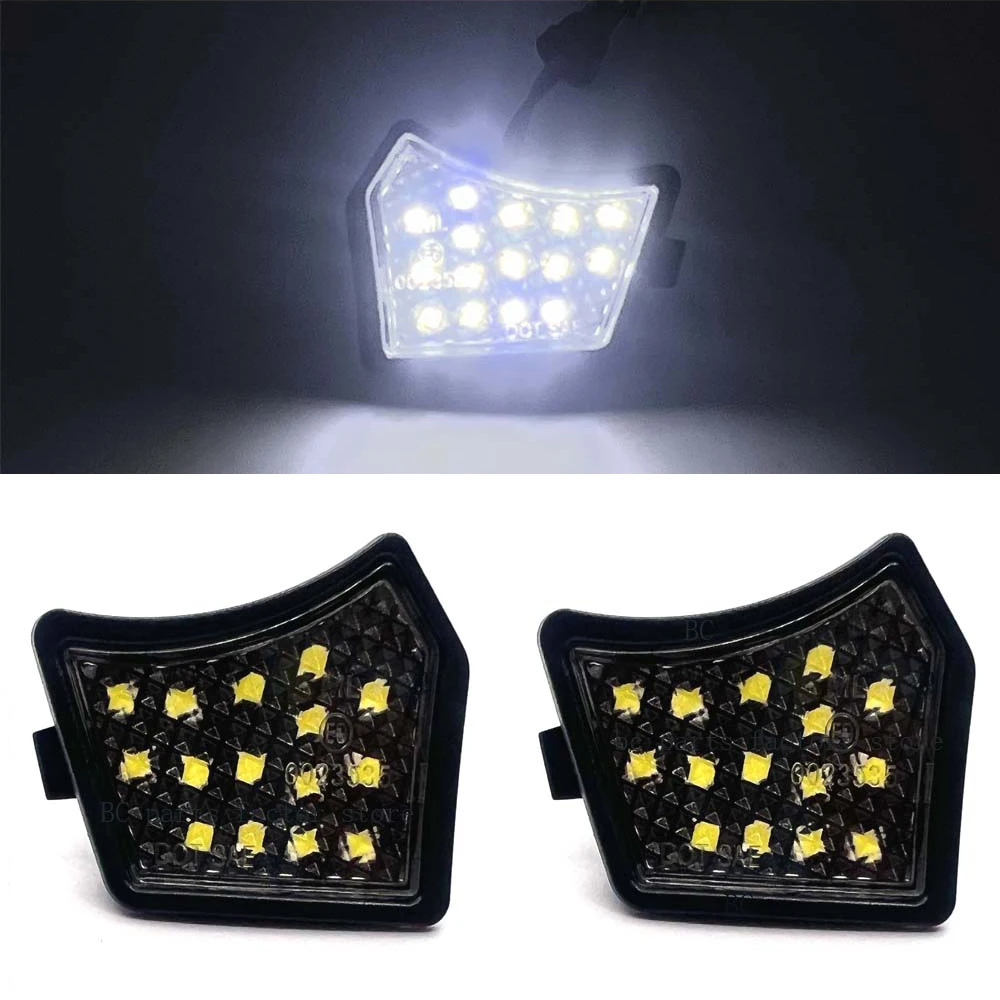 2Pcs 6000K White LED Under Side Mirror Light Puddle Lamps For Jaguar XJ X350 X358 X351 XF X250 X260 XK/XKR XE X760
2Pcs 6000K White LED Under Side Mirror Light Puddle Lamps For Jaguar XJ X350 X358 X351 XF X250 X260 XK/XKR XE X760