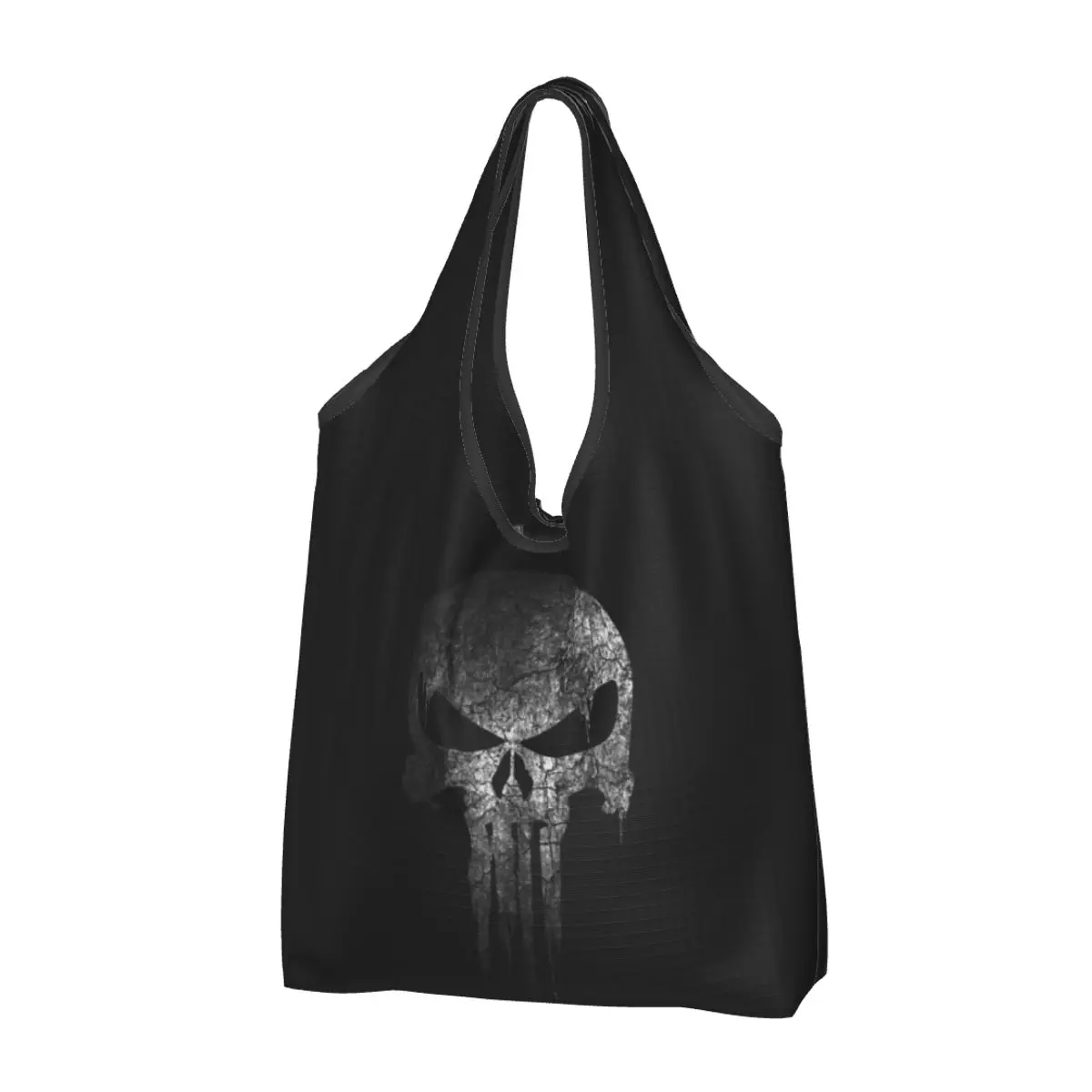 Продуктовые сумки Punisher, Прочная Большая складная сумка-тоут для покупок, моющаяся сумка
Продуктовые сумки Punisher, Прочная Большая складная сумка-тоут для покупок, моющаяся сумка