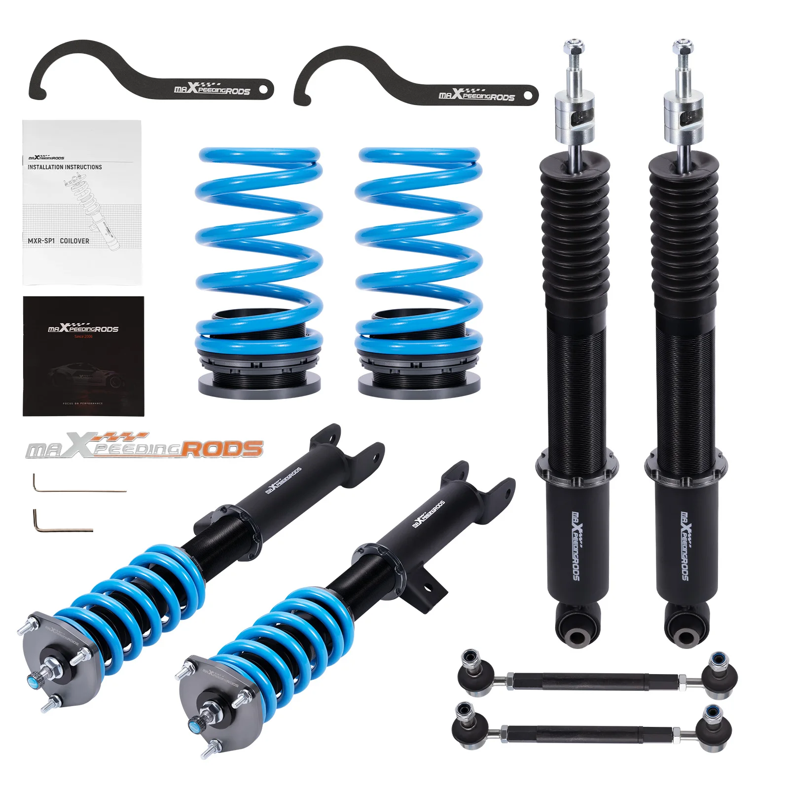 24 Ways Adjustable Damper Coilovers For Tesla model Y 2020+ AWD Shock Absorber Shocks Springs Racing Lowering Coilovers
24 Ways Adjustable Damper Coilovers For Tesla model Y 2020+ AWD Shock Absorber Shocks Springs Racing Lowering Coilovers