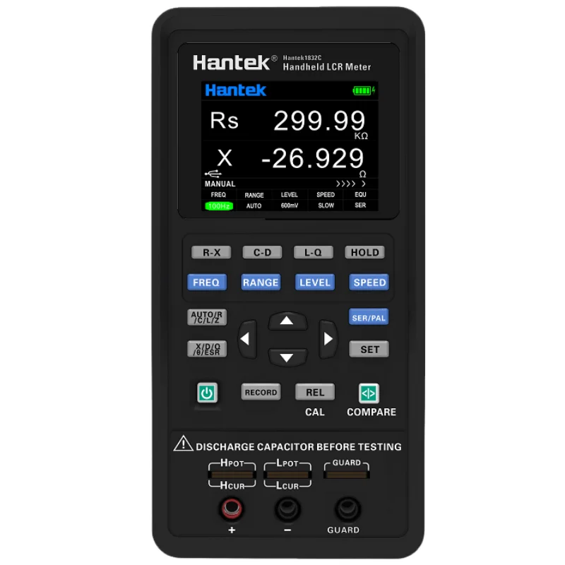 Handheld LCR Meter Hantek1832C: Precision, versatile, this handheld LCR Meter is perfect for measuring inductance, capacitance
Handheld LCR Meter Hantek1832C: Precision, versatile, this handheld LCR Meter is perfect for measuring inductance, capacitance