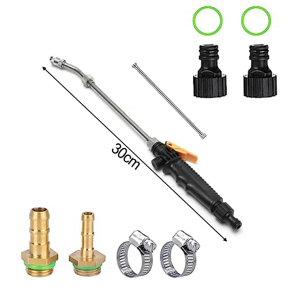 Retractable Sprayer Wand with Multi length Options, Easy Reach for Challenging Spots, Compatible with 3/8 and 1/4 Hoses
Retractable Sprayer Wand with Multi length Options, Easy Reach for Challenging Spots, Compatible with 3/8 and 1/4 Hoses