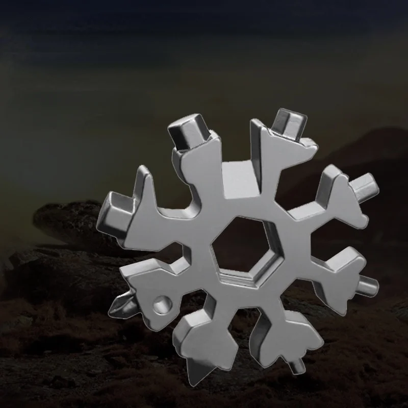 Multifunctional octagonal high carbon steel universal outdoor portable tool small wrench multipurpose snowflake wrench
Multifunctional octagonal high carbon steel universal outdoor portable tool small wrench multipurpose snowflake wrench
