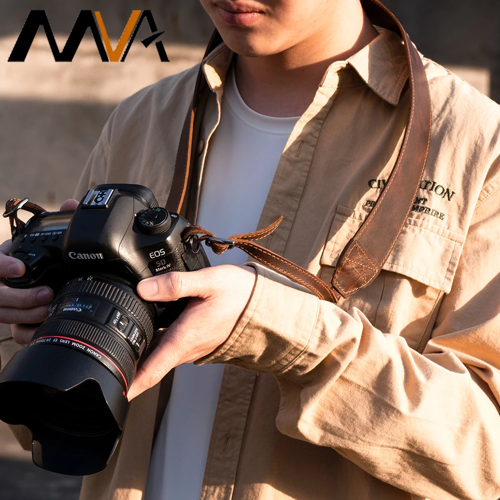MVA Real Leather Camera Shoulder Strap Vintage Style Durable Adjustable Genuine Leather Camera Bag Neck and Shoulder Strap New
MVA Real Leather Camera Shoulder Strap Vintage Style Durable Adjustable Genuine Leather Camera Bag Neck and Shoulder Strap New