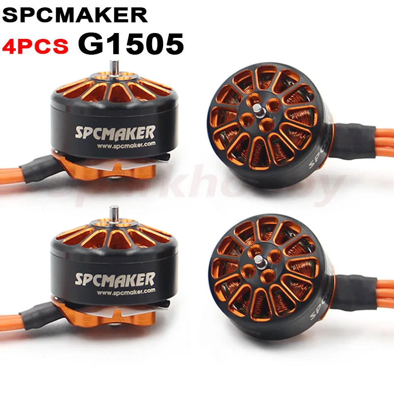 4PCS SPCMAKER Galloping G1505 1505 2350KV 3450KV Electrical 3-6S Brushless Motor Light Weight for RC FPV Racing Cinewhoop Drones
4PCS SPCMAKER Galloping G1505 1505 2350KV 3450KV Electrical 3-6S Brushless Motor Light Weight for RC FPV Racing Cinewhoop Drones