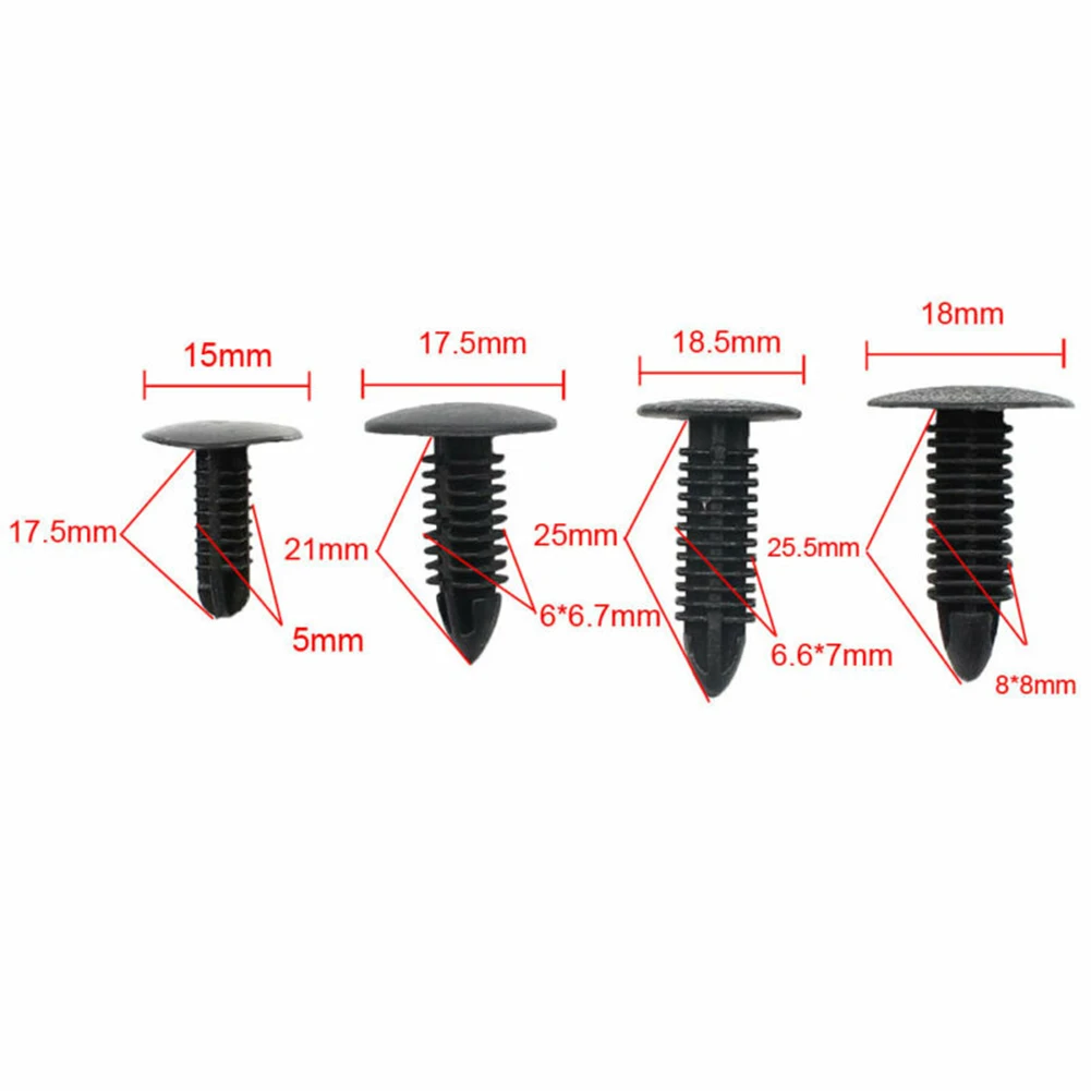 Rivet Car Trunk Roof Parts Plastic Rear Universal Vehicle 40pcs 5~8mm Black Fastener Clip L&R Replaces Retainer
Rivet Car Trunk Roof Parts Plastic Rear Universal Vehicle 40pcs 5~8mm Black Fastener Clip L&R Replaces Retainer
