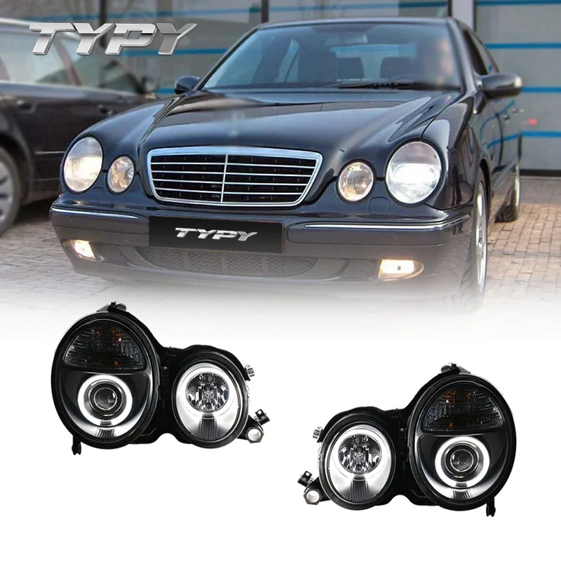 Модифицированная передняя фара для Mercedes-Benz E Class W210 1998 1999 2000 2001
Модифицированная передняя фара для Mercedes-Benz E Class W210 1998 1999 2000 2001
