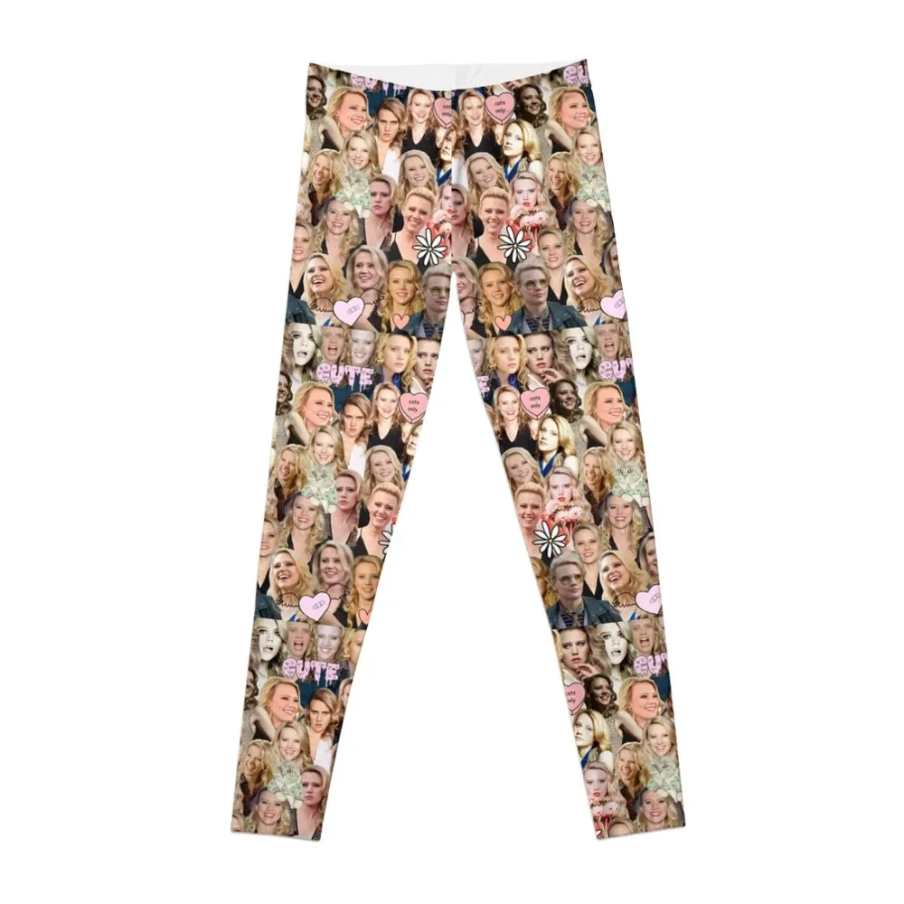 

Kate McKinnon collage Leggings Sports pants for flared legging push up Women's push up Womens Leggings