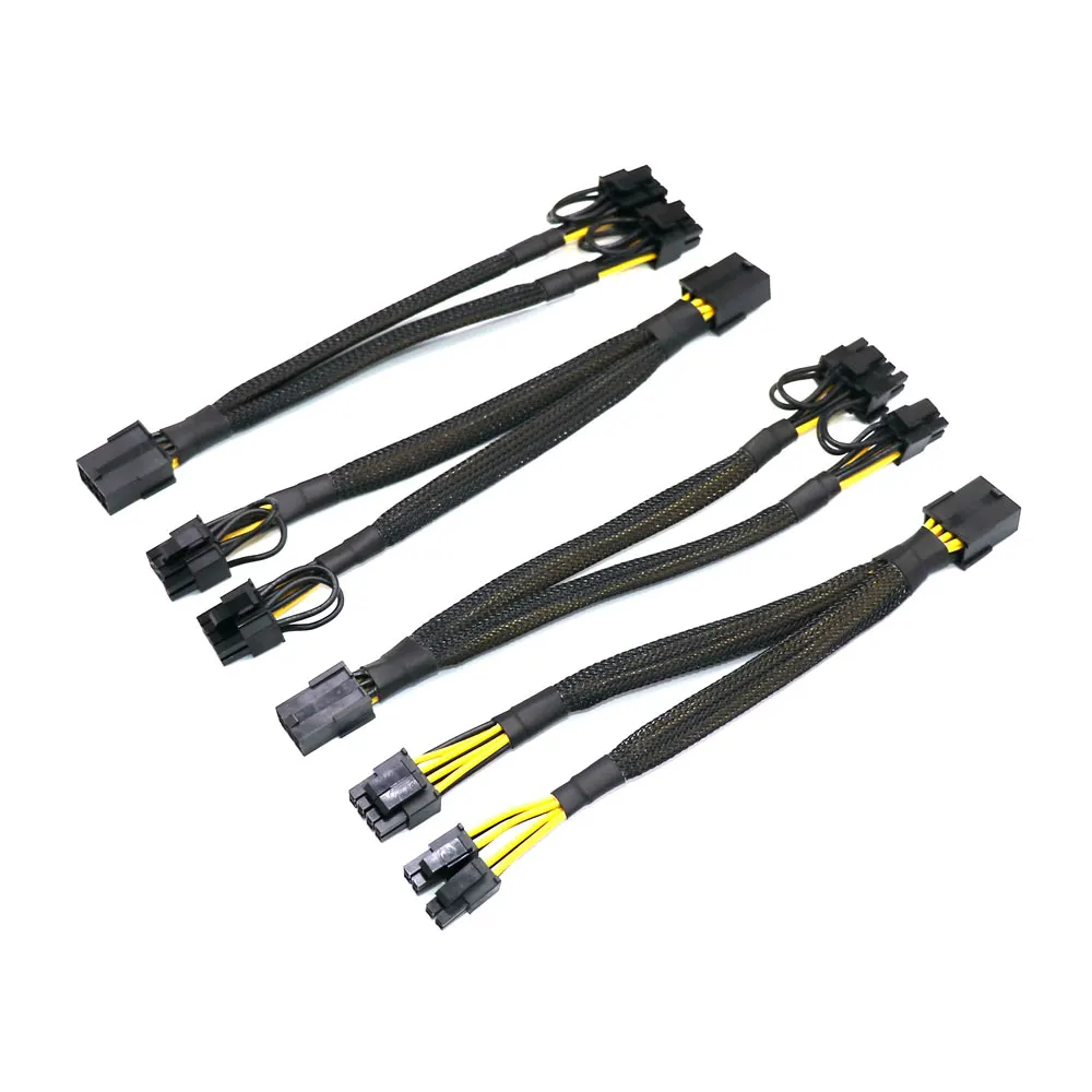 Angitu компьютер EPS12V 8Pin /GPU PCI-E 8Pin/6Pin до 2x6 + 2Pin конвертировать кабель адаптера для графической карты Удлинительный кабель питания 20 см
Angitu компьютер EPS12V 8Pin /GPU PCI-E 8Pin/6Pin до 2x6 + 2Pin конвертировать кабель адаптера для графической карты Удлинительный кабель питания 20 см
