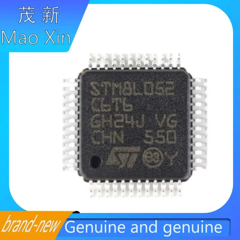 Original genuine STM8L052C6T6 LQFP-48 16MHz/32KB flash memory/8-bit microcontroller chip
Original genuine STM8L052C6T6 LQFP-48 16MHz/32KB flash memory/8-bit microcontroller chip