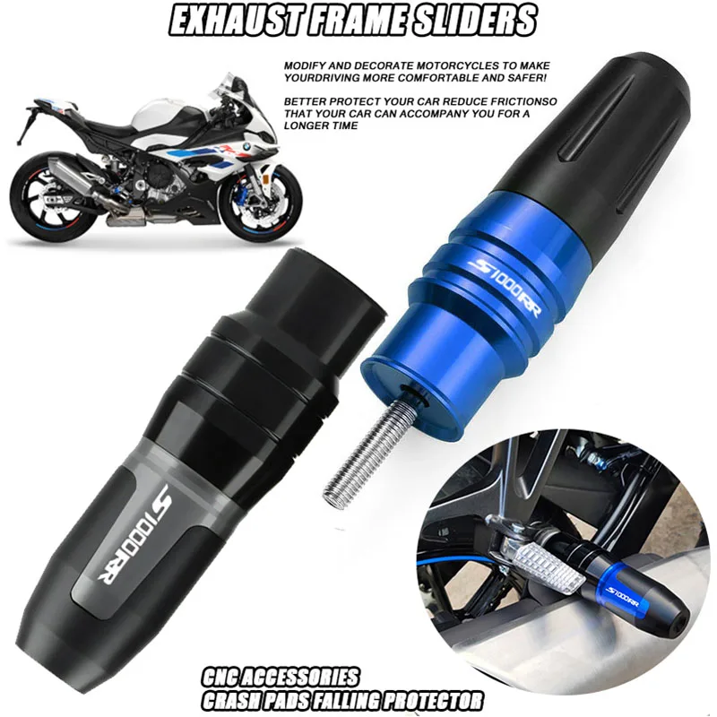 FOR BMW S1000RR HP4 S1000 RR S1000R 2014 2015 2016 2017 2018 2019 accessories Exhaust Frame Sliders Crash Pads Falling Protector
FOR BMW S1000RR HP4 S1000 RR S1000R 2014 2015 2016 2017 2018 2019 accessories Exhaust Frame Sliders Crash Pads Falling Protector