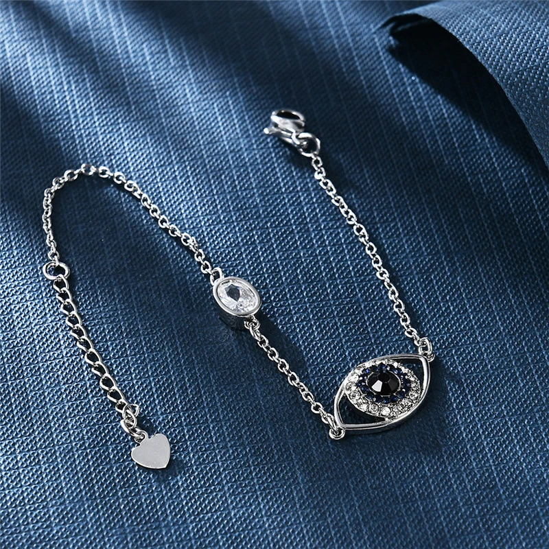 Evil Eye Charm Bracelet for Women Shiny Princess Cut Cubic Zircon CZ Adjustable Bangles Copper Jewelry Gift Free Shipping
Evil Eye Charm Bracelet for Women Shiny Princess Cut Cubic Zircon CZ Adjustable Bangles Copper Jewelry Gift Free Shipping
