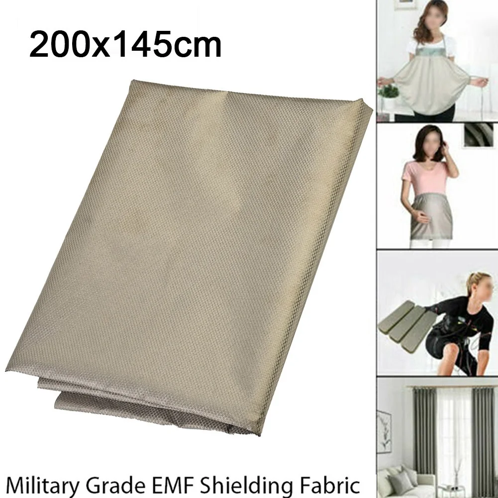 1PC EMF Shielding Fabric EMF EMI RF RFID Shielding Anti Radiation Protection 5G Wifi Blocking Fabric
1PC EMF Shielding Fabric EMF EMI RF RFID Shielding Anti Radiation Protection 5G Wifi Blocking Fabric