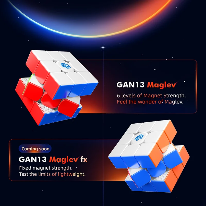 Gan 13 Maglev UV Magnetic Magic Speed Cube GAN13 M Cube Puzzle Cubo Mágico Profissional 3x3 Cube Fidget Toy
Gan 13 Maglev UV Magnetic Magic Speed Cube GAN13 M Cube Puzzle Cubo Mágico Profissional 3x3 Cube Fidget Toy
