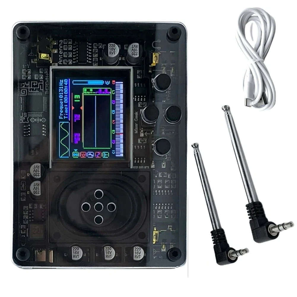 Practical Musical Instrument 98x70x16mm Adjustable Color Screen Color Screen Display Theremin Music Module Type-c USB Data Cable
Practical Musical Instrument 98x70x16mm Adjustable Color Screen Color Screen Display Theremin Music Module Type-c USB Data Cable