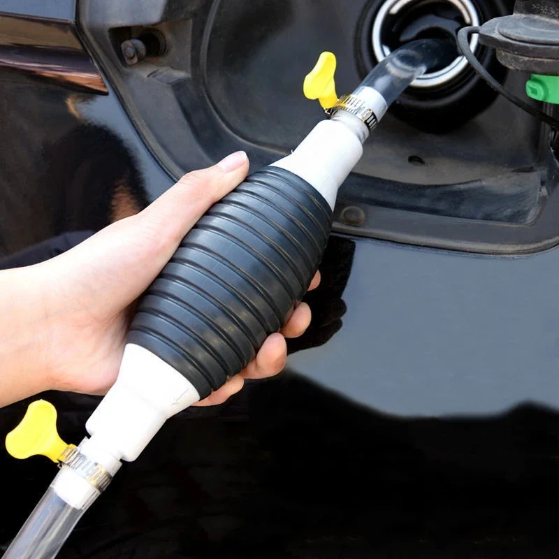 Car Fuel Siphon Pump Portable Hand Suction Pipe Pumping Manual Oil Pump Gasoline Diesel Transfer with PVC Hose for Car Boat
Car Fuel Siphon Pump Portable Hand Suction Pipe Pumping Manual Oil Pump Gasoline Diesel Transfer with PVC Hose for Car Boat