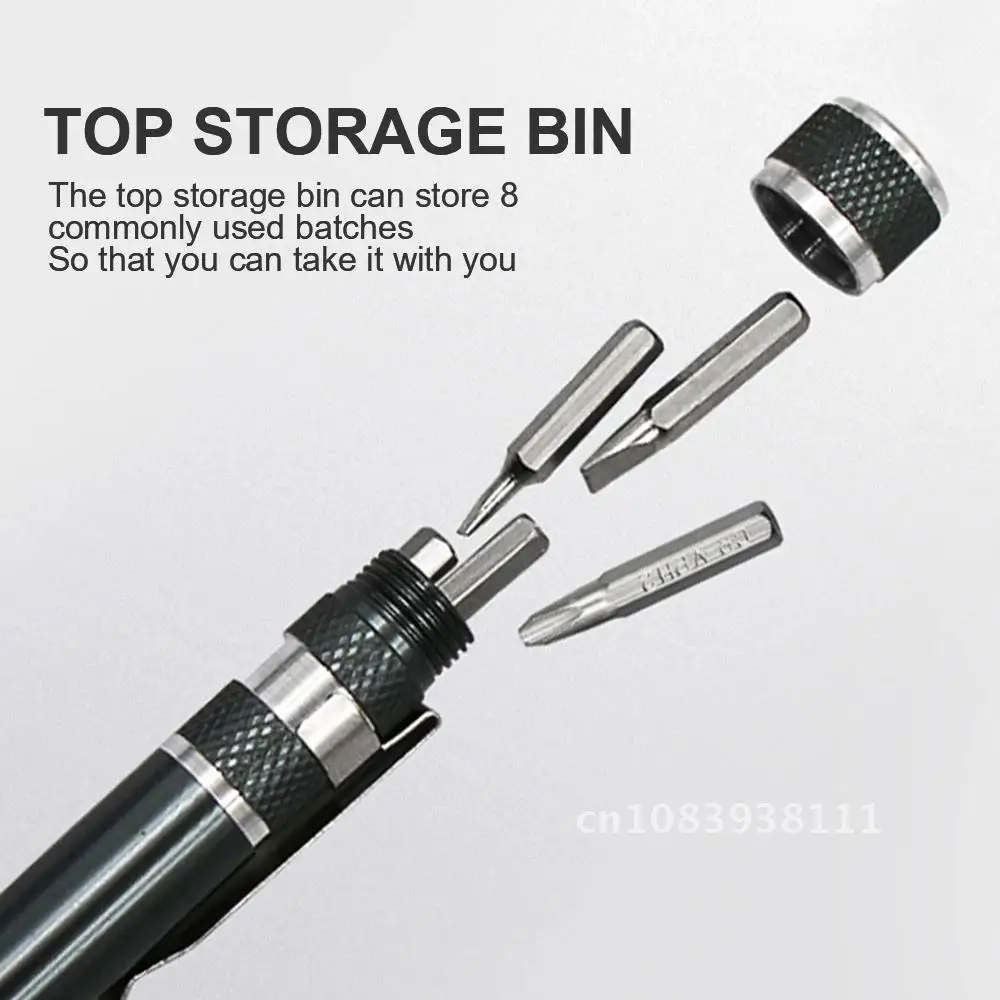 Screwdriver Pen Set 8-in-1 Screw Driver Bit In A Box With Magnetic Screwdriver For Home DIY Hand Tools 
Screwdriver Pen Set 8-in-1 Screw Driver Bit In A Box With Magnetic Screwdriver For Home DIY Hand Tools