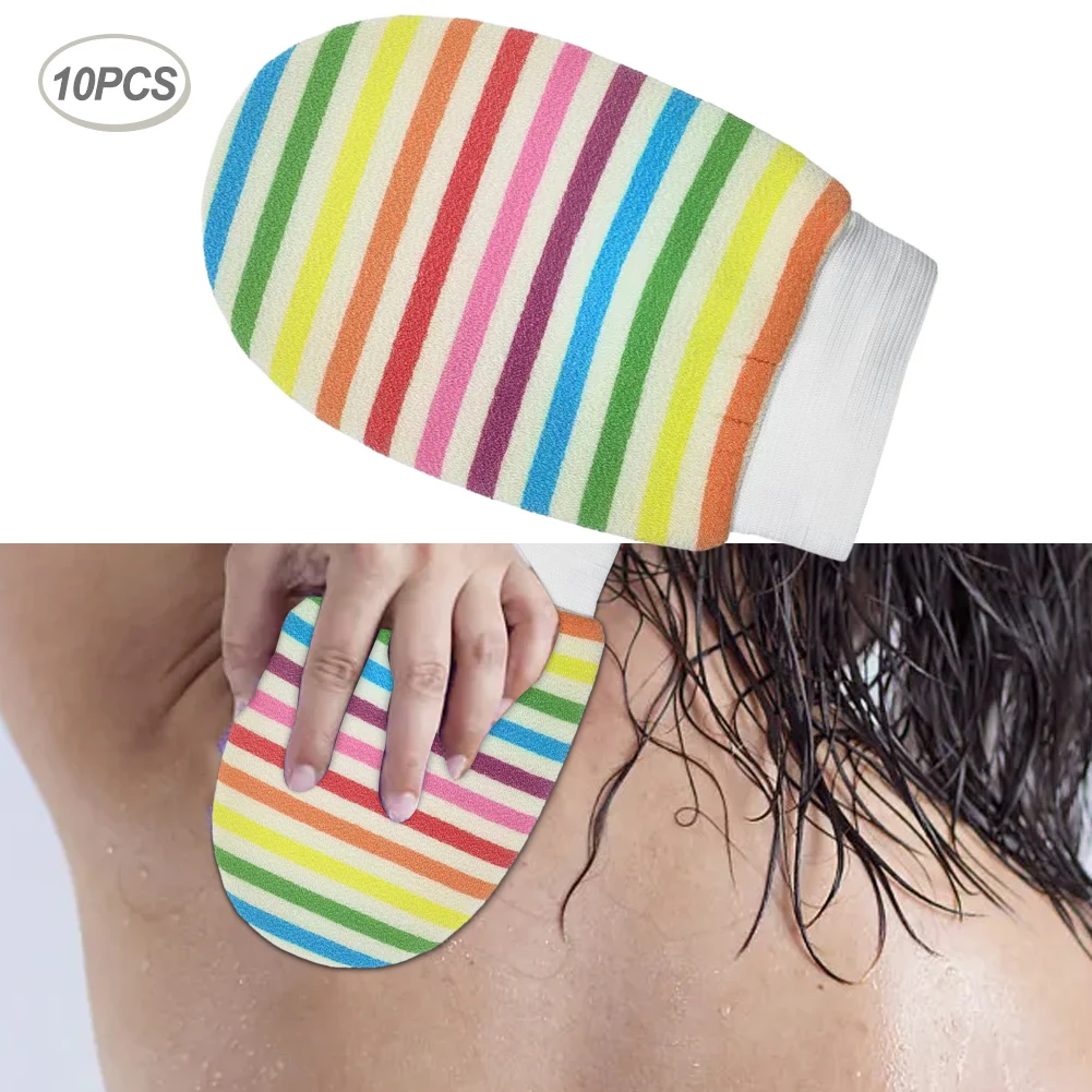 1pcs Exfoliating Shower Gloves Rainbow Striped 21.5*13.5cm Cloth Versatile Shower Glove Home Bathroom Supplies Winter Bath
1pcs Exfoliating Shower Gloves Rainbow Striped 21.5*13.5cm Cloth Versatile Shower Glove Home Bathroom Supplies Winter Bath