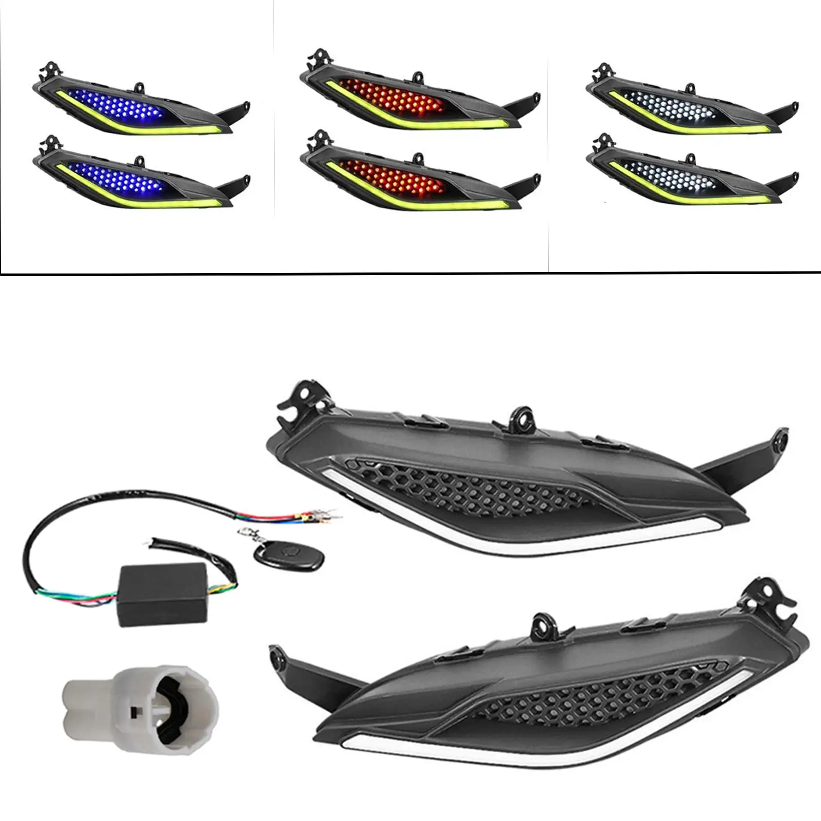 Motorcycle Flowing Turn Signal Lights Motorcycle LED Turn Signal Indicator Lamp for Yamaha LC135V2-v7 Repairing Accessory
Motorcycle Flowing Turn Signal Lights Motorcycle LED Turn Signal Indicator Lamp for Yamaha LC135V2-v7 Repairing Accessory
