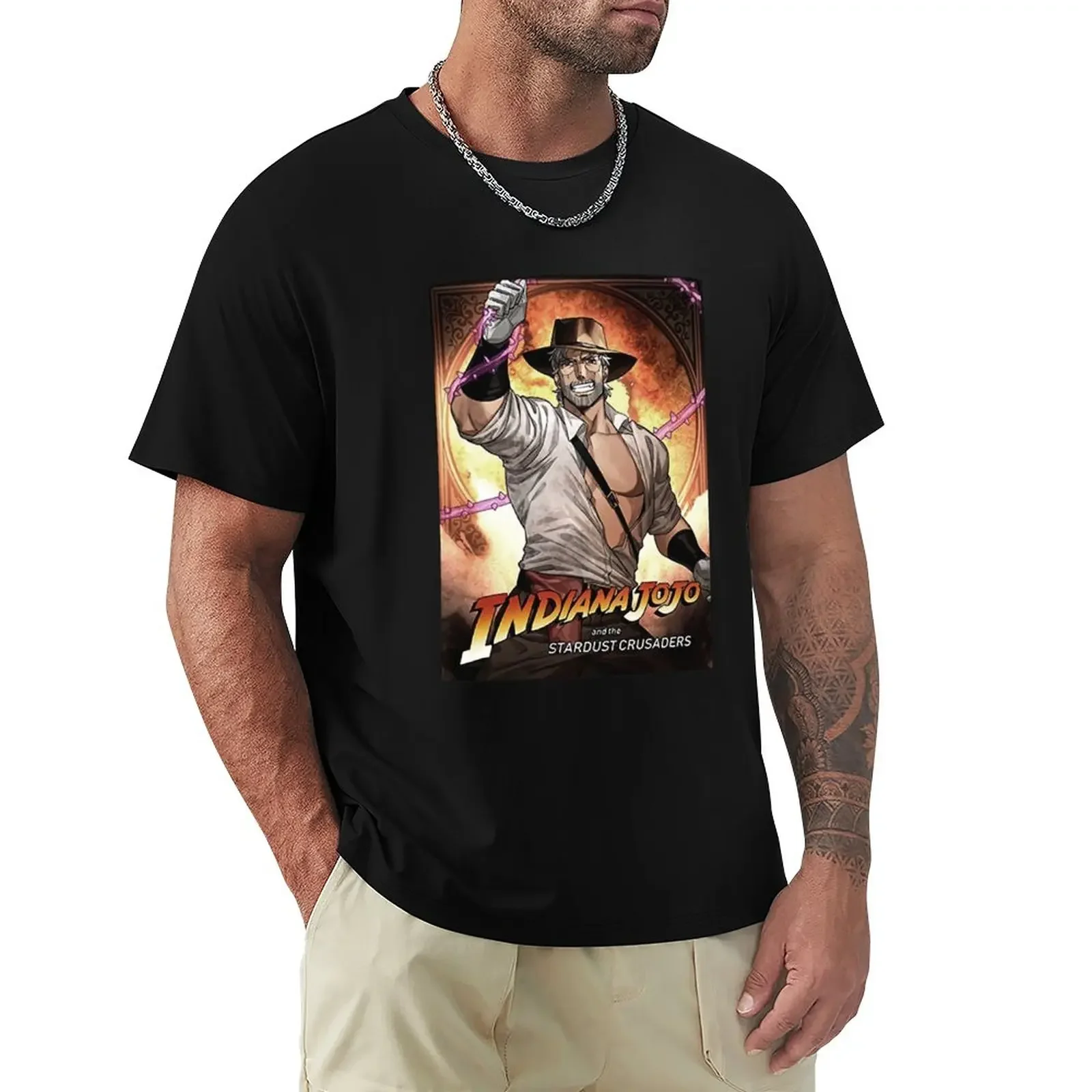 Indiana-JoJo-Bizarre-Adventure T-Shirt Aesthetic clothing cute tops oversized quick drying mens t shirt
Indiana-JoJo-Bizarre-Adventure T-Shirt Aesthetic clothing cute tops oversized quick drying mens t shirt