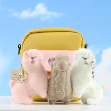 14CM Plush Stuffed Alpaca Toy Cute Colorful Soft Alpaca Sheep Animal Keychain Backpack Decorations Mini Plush Toy Doll Kids Toys
14CM Plush Stuffed Alpaca Toy Cute Colorful Soft Alpaca Sheep Animal Keychain Backpack Decorations Mini Plush Toy Doll Kids Toys