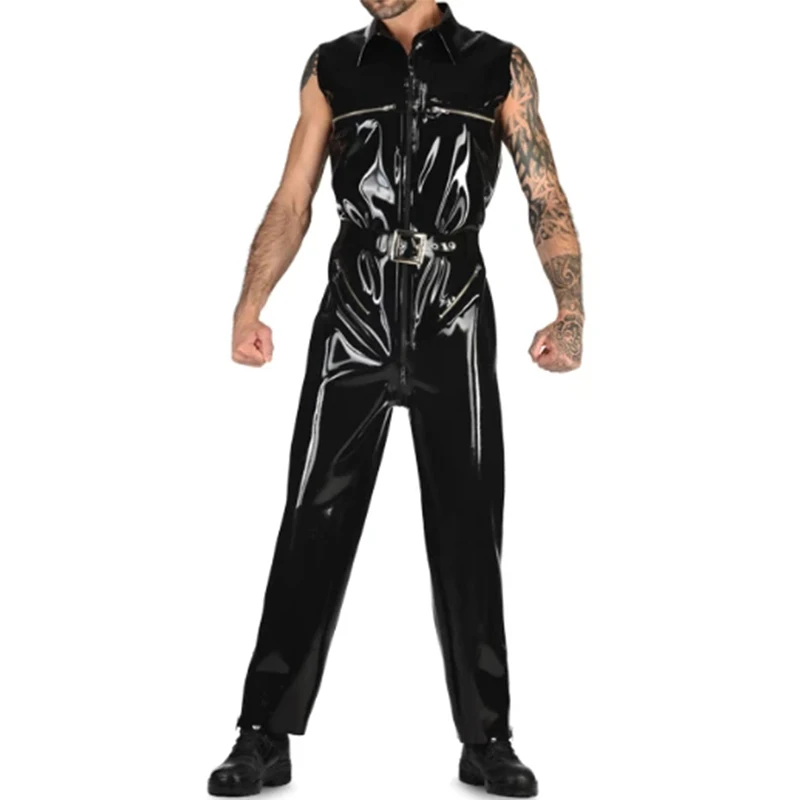 Черный мужской комбинезон без рукавов из латекса Gummi, стильный, удобный, Стандартный, для косплея Xs-xxl 0,4 мм
Черный мужской комбинезон без рукавов из латекса Gummi, стильный, удобный, Стандартный, для косплея Xs-xxl 0,4 мм