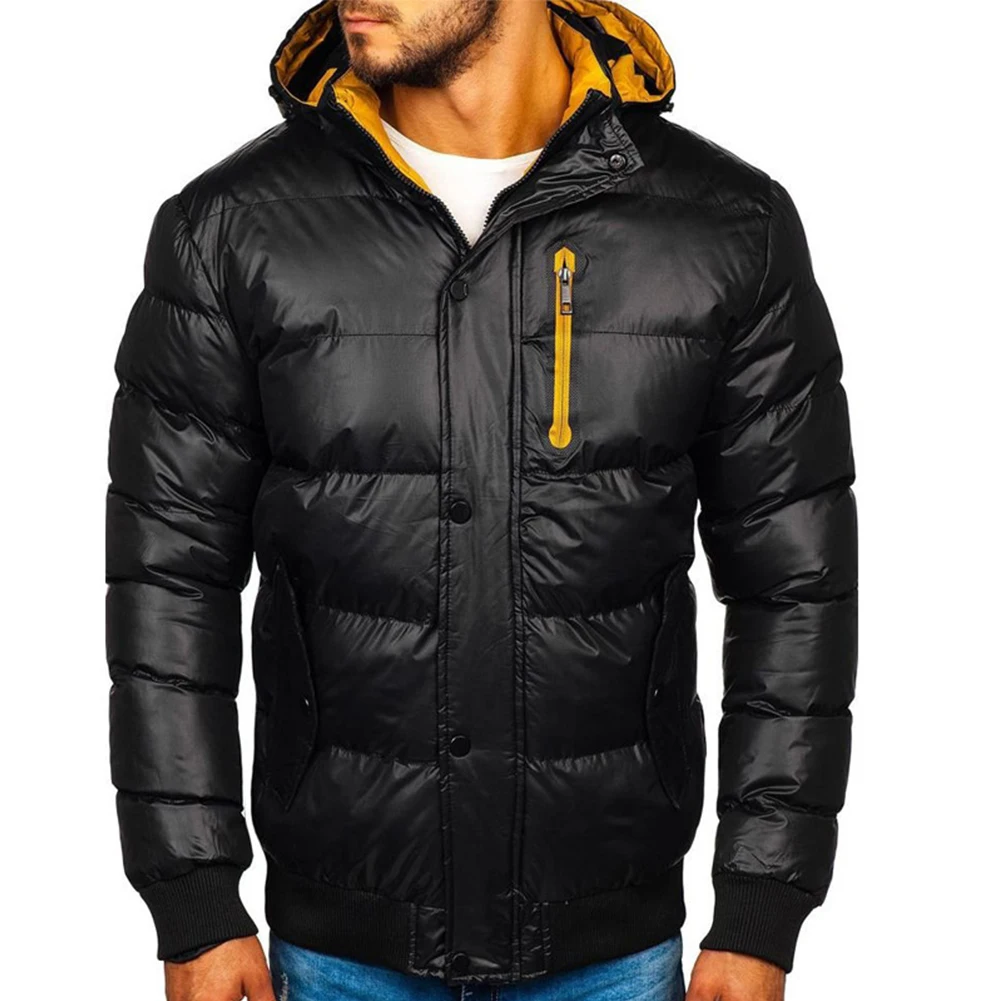 Beat the Cold in Style with this Men's Winter Cotton Jacket Thicken Puffer Coat with Hood Ideal for Outdoor Adventures
Beat the Cold in Style with this Men's Winter Cotton Jacket Thicken Puffer Coat with Hood Ideal for Outdoor Adventures