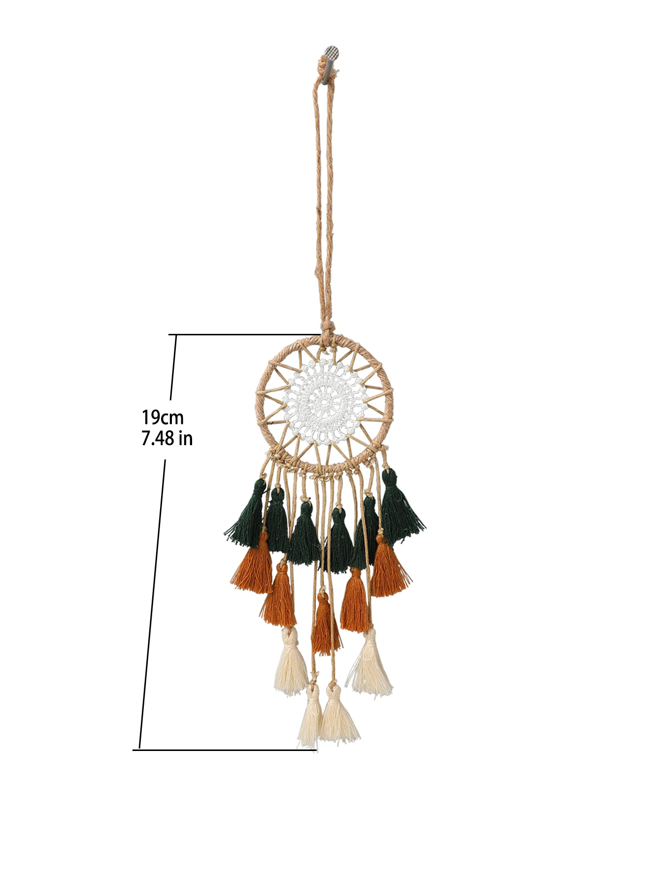 Mini Macrame Dream Catcher - Boho Wall & Car Ornament 2 S9c40d43a51444b8ebf63a0d819667d2bn