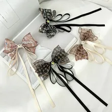 2022Mesh Printing Fabric Hairpin Korean Spring Rhinestones Barrettes Bow Ribbon Hairpin Ponytail Clip For Women Hair Accessories
2022Mesh Printing Fabric Hairpin Korean Spring Rhinestones Barrettes Bow Ribbon Hairpin Ponytail Clip For Women Hair Accessories