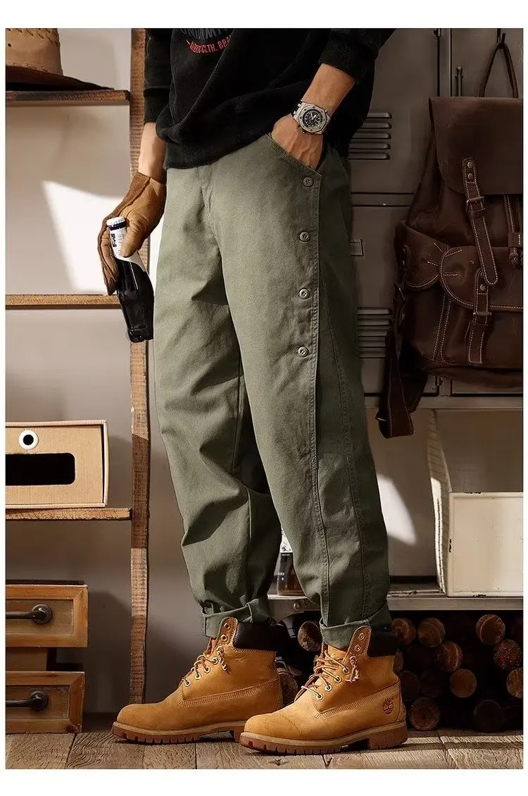 Straight leg jeans for men's autumn and winter American fashion brand retro loose wide leg casual long pants
Straight leg jeans for men's autumn and winter American fashion brand retro loose wide leg casual long pants