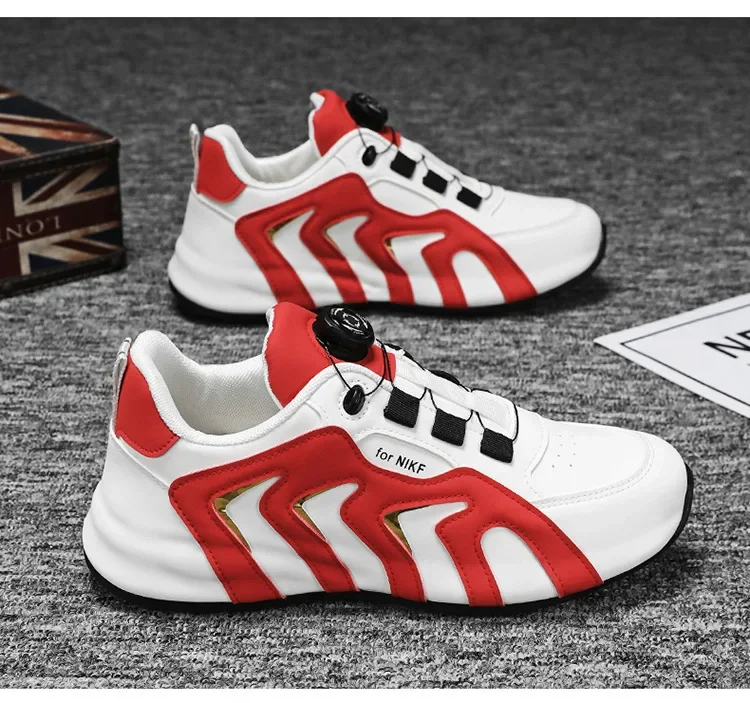 Men's Handmade Casual Sports Shoes Spring 2025 Lightweight Luxury Flat Sole Comfortable Versatile Fashionable Dad Trendy Shoes Men's Handmade Casual Sports Shoes Spring 2025 Lightweight Luxury Flat Sole Comfortable Versatile Fashionable Dad Trendy Shoes