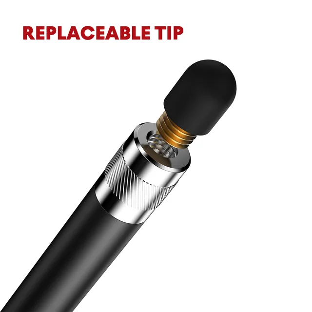 Capuchons de rechange pour stylet en caoutchouc, 15 pièces, couverture pour écran tactile capacitif, en silicone 2