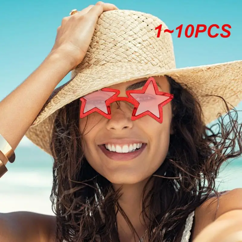 1~10PCS Unique Star Shape Sunglasses Shining Sun Glasses Vintage Pentagram Sunglasses For Women Outddor Summer Beach Eyewear
1~10PCS Unique Star Shape Sunglasses Shining Sun Glasses Vintage Pentagram Sunglasses For Women Outddor Summer Beach Eyewear